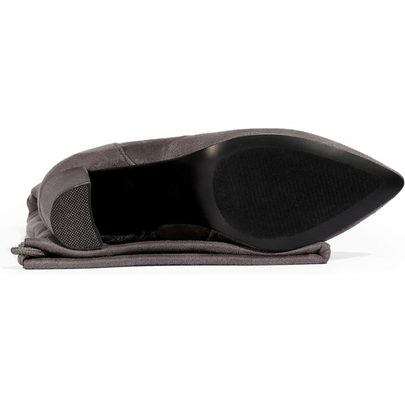 Dream Pairs Above Knee Boots Block Heel - Gray - Size 7 - NWOT - Picture 9 of 9